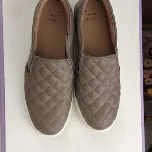 A New Day Quilted Leather Slip-on Sneakers